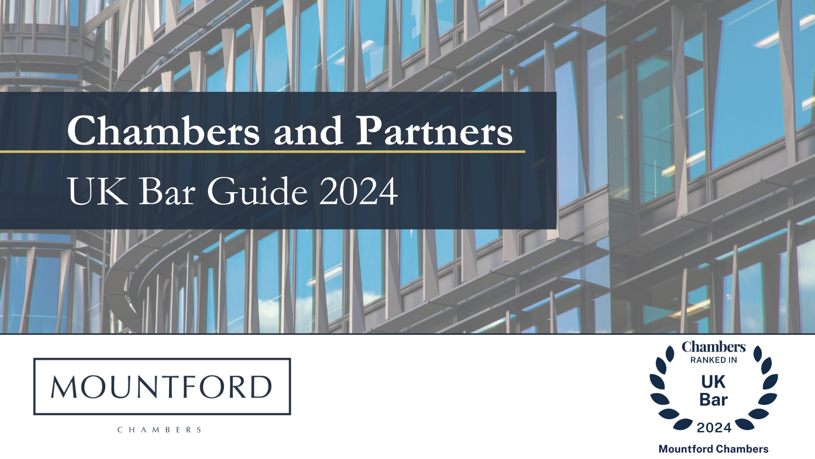 Mountford Chambers is delighted to once again be ranked as a leading