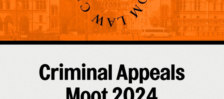 Criminal Appeals Mooting Competition Flyer