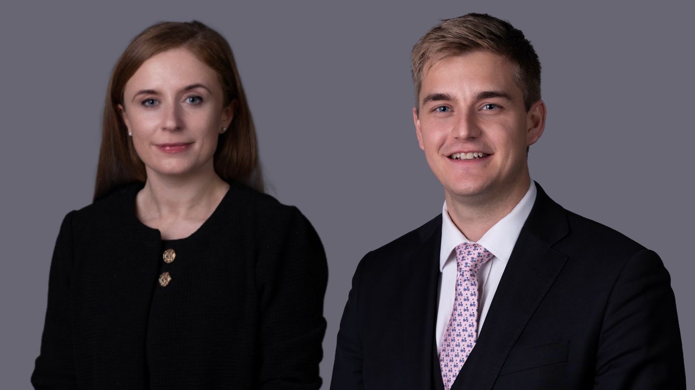 Fiona Clegg and Charles Hannaford